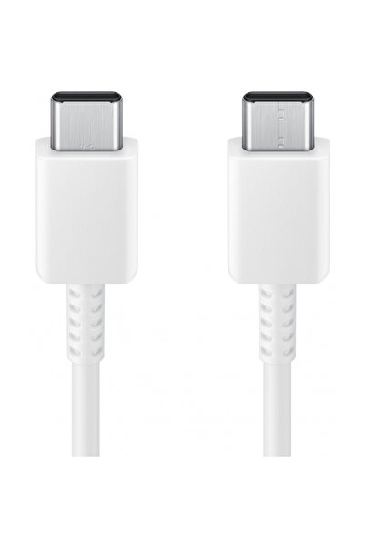 Samsung Cablu Date si Incarcare USB-C - USB-C Ep-da705bwe, 25W, 1M, Alb Gp-to...