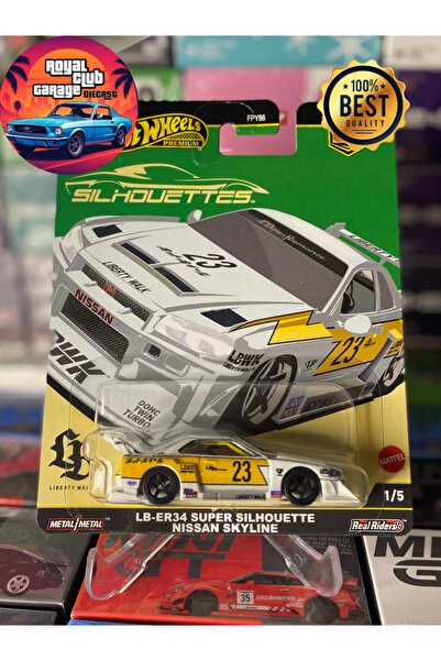 HOT WHEELS LB-ER34 SUPER SILHOUETTE NISSAN SYKLINE - SILHOUETTES - PREMIUM - ...