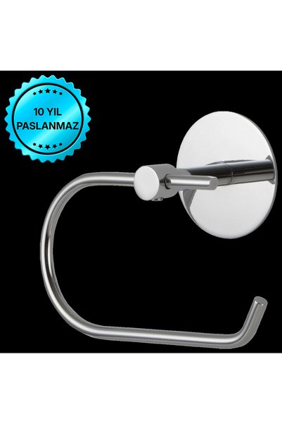 ÇELİK BANYO Pi10-009 - Piril Open Paper Holder (with Adhesive)