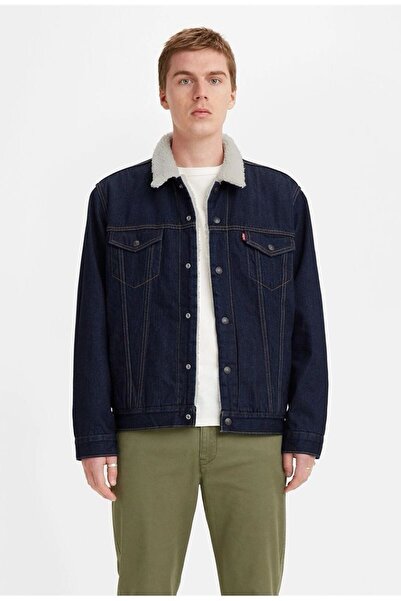 Levi's KOYU MAVİ JEAN CEKETLacivert
