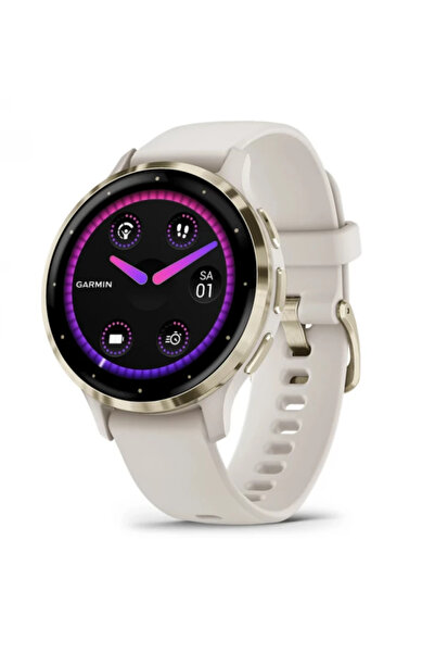 Other Garmin Venu 3S GPS Wi-Fi Ivory Soft Gold