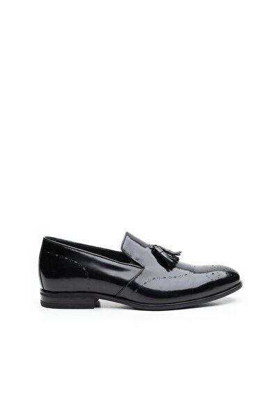 UrbanShoes Pantofi eleganti barbati din piele naturala cu ciucuri, Leofex - 8...