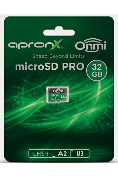 APRONX 32Gb Micro SD A2 U3 UHS-I TF Hafıza Kartı