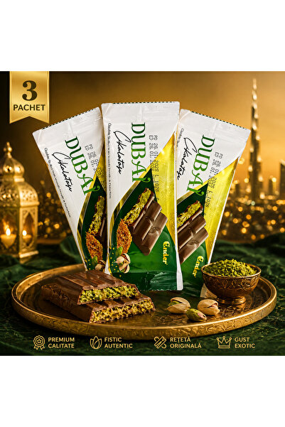 Ender Σετ 3 τεμαχίων Σοκολάτας Ντουμπάι