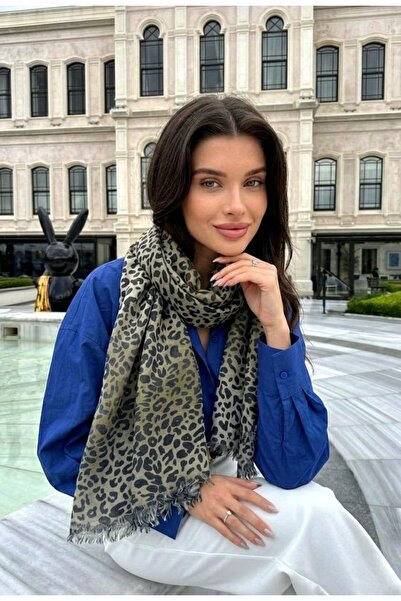 LAGRANZE Γυναικείο σάλι με σχέδιο λεοπάρ και ελαφριά υφή – Κατάλληλο για καθη...