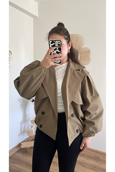 Nihanello Butik Bomber trençkot
