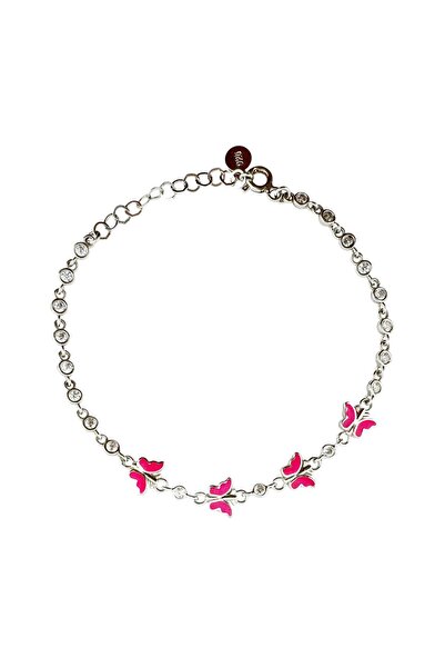 OEM Bratara eleganta pentru copilasi, Motiv Fluture, Argint 925 sterling cert...