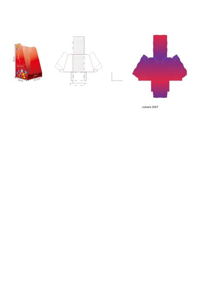 SOHO Display Martisor tejghea carton 40 x 25 cm,