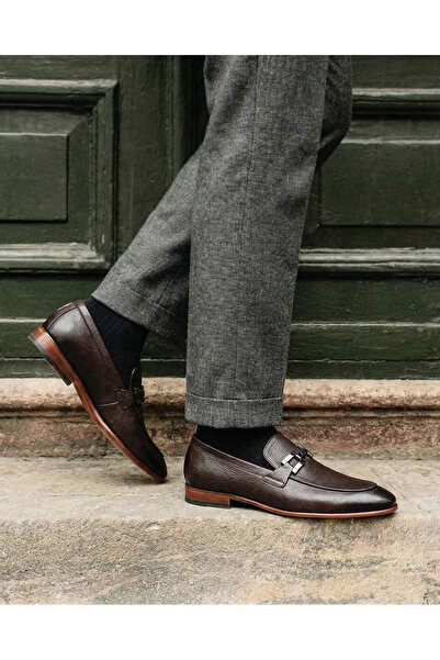 TerziAdemAltun Italian Style Internal and External Natural Leather Men's Shoe...