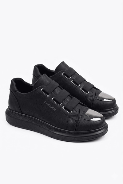 Zerenyus Latakia Premium Elastic Ανδρικά Casual Sneakers Μαύρα