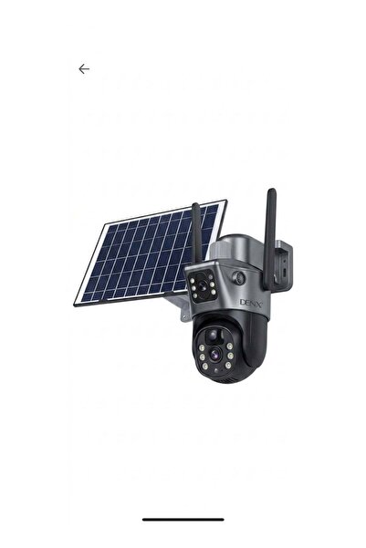 Denx DX3614 Solar Powered Security Camera - 360° PTZ Wireless Monitor