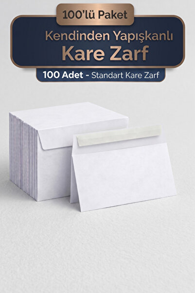 Arthobi Düğün, Para Takı Zarfı Ağzı Yapışkanlı 100 Adet