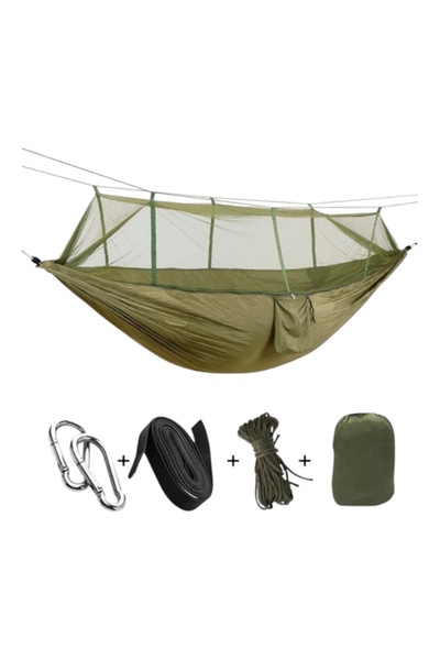 E-ANAMAG Αιώρα Κήπου για Κάμπινγκ, 2 Ατόμων, με Κουνουπιέρα, Ανθεκτική, Φορητ...