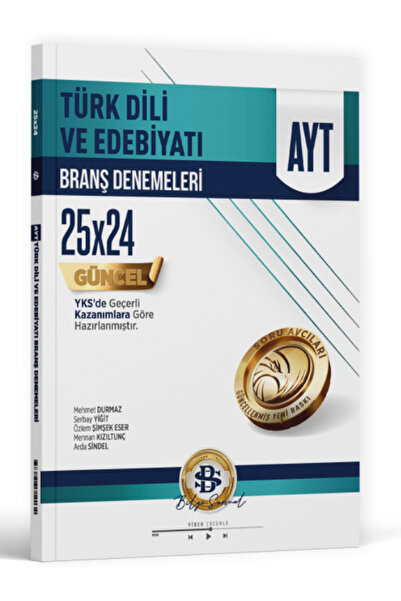 Bilgi Sarmal Yayınları 2026 Bilgi Sarmal AYT Türk Dili ve Edebiyatı Branş Den...