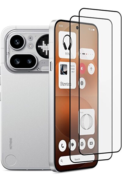 O Ozone [عبوة من قطعتين] واقي شاشة متوافق مع هاتف Nothing Phone (4A) Pro | وا...