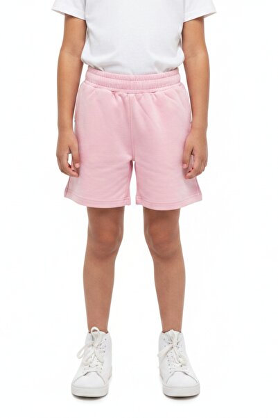 Toontoy Girl's Shorts with Elastic Waist and Tied Pockets 25054