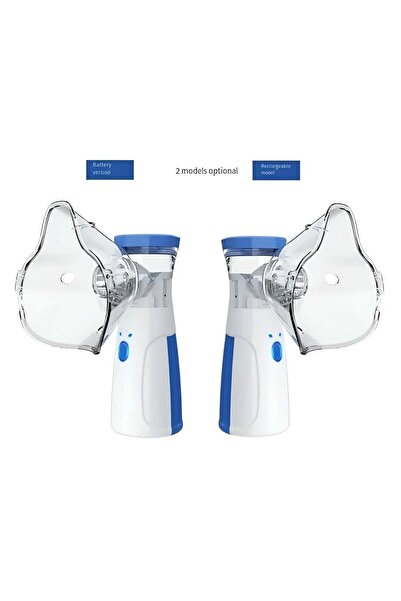 PopZa Portable Mesh Nebulizer Machine JSL-W 302 with Masks & Mini Inhaler for Kids & Adults