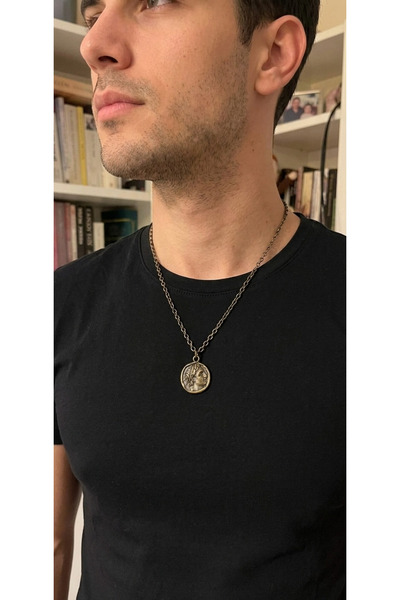 Vintage Takıhane Bakır Kaplama Unisex Vintage Antik Yunan Mitoloji Serisi : B...