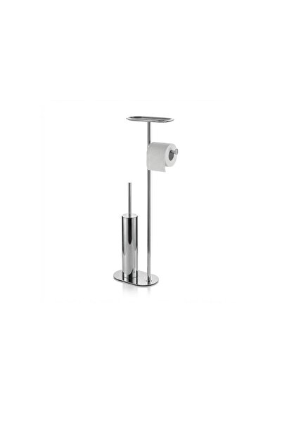 kobos NOVA PARLAK KROM HAREKETLİ YUVARLAK WC SET