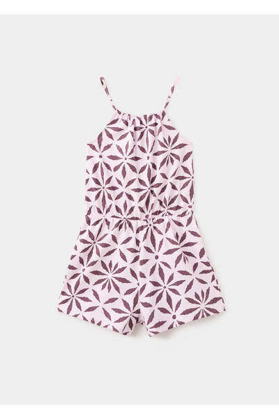 MANGO Kids Çiçekli tulum
