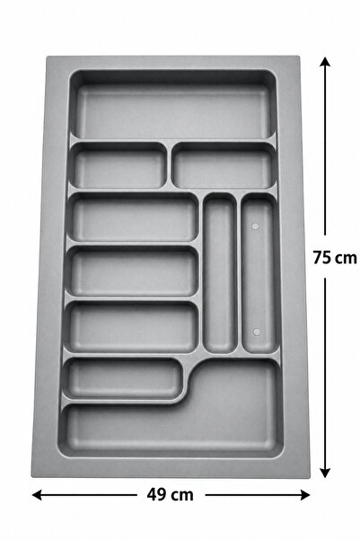 ESBH Starax Premium Drawer Cutlery Holder – 75 X 49 cm Organizer (Anthracite ...
