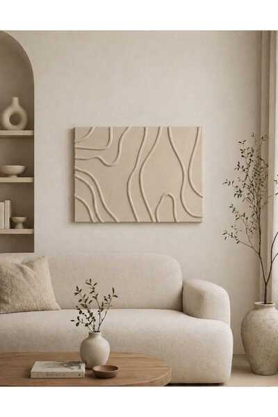NartDecor Modern Bohem Dokulu Tablo