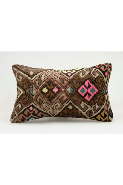 Kilim Whole Sale Handmade Vintage Throw Pillow Cover Made from Old Kilim, Woo...
