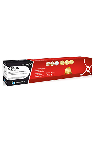 Other Asarto Toner Cartridge for Canon C64CN | 5754C002 | 25500 pp. | cyan