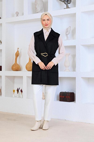 Esma Gündoğdu Levidor Vest Black