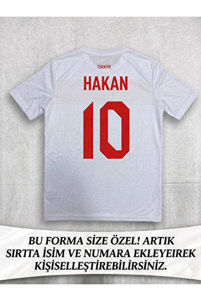 unes FIFA World Cup 26 Türkiye Forması - 2026 Dünya kupası BEYAZ Milli Takım ...