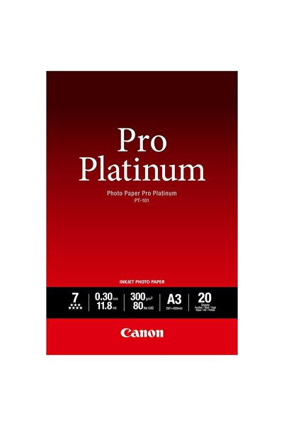 Canon Paper PT-101 A3 20SH Pro Platinum Photo Paper