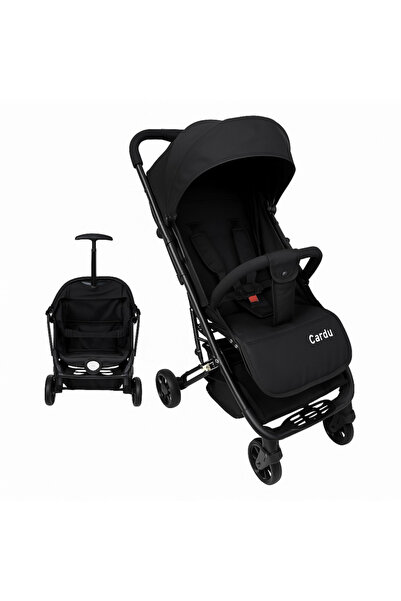 Beboulino Καρότσι Ταξιδιού Cardu Black