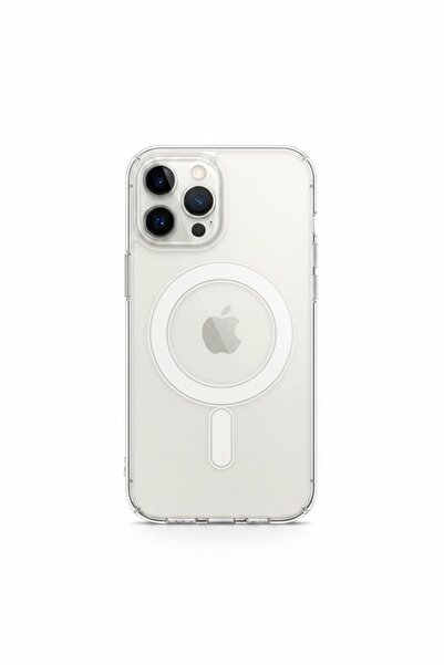 iPhone 16 Pro Uyumlu Magsafe Şeffaf Kılıf