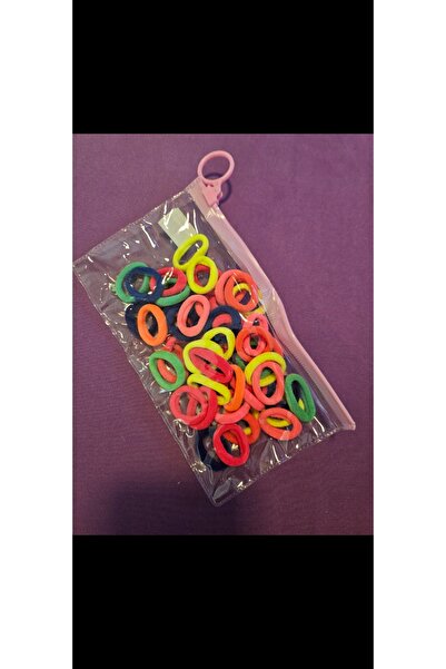 NO BRAND 50 Colorful Hair Clips in Each Transparent Bag of 3 Pieces