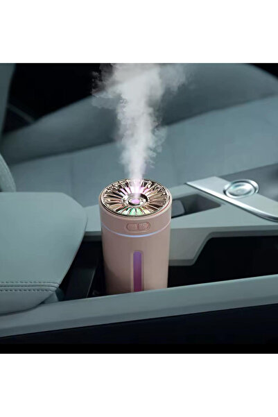 Sensoria Oto Koku Makinesi Araç Ultrasonik Hava Nemlendirici Aroma Difizörü Humidifier Şarjlı Buhardanlık Led Işıklı Şarjlı