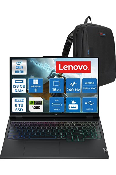 LENOVO Legion Pro 7 Intel Core I9 14900HX 128GB Ddr5 8tb SSD Geforce Rtx 4090...