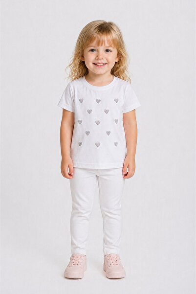 Yale Kids 3-8 Years Old Girls' T-Shirt 95% Cotton