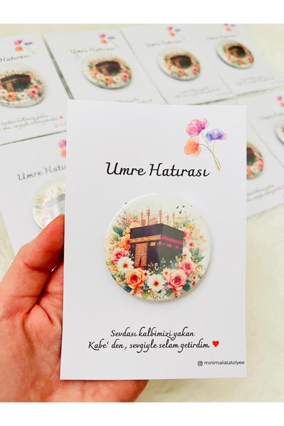 Özlem HEDİYELİK MAGNET UMRE-HAC HATIRASI (20 Adet)