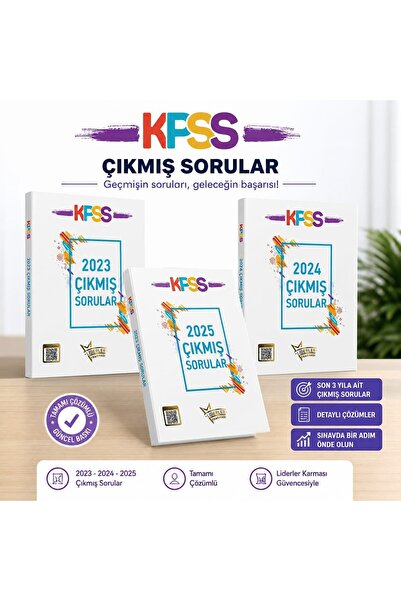 Karma Kitaplar KPSS SON 3 YIL ÇIKMIŞ SORULAR(2023-24-25)
