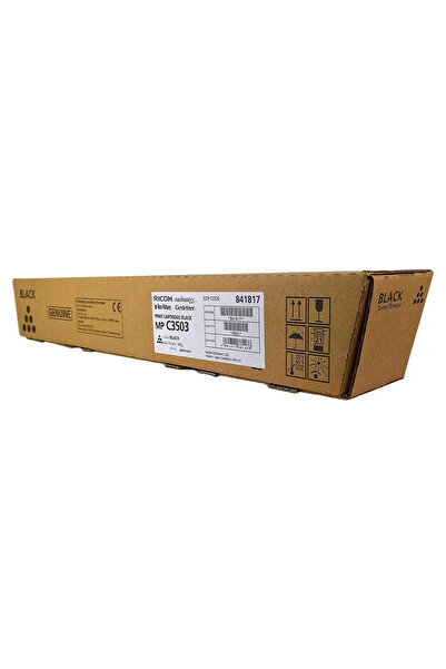 Ricoh Toner Negru Original 841817 pentru Aficio MP C3003 | MP C3004 | MP C350...