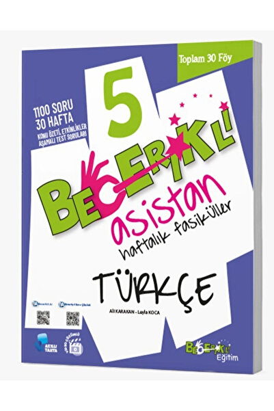 Fenomen Yayıncılık Becerikli Asistan 5 Türkçe Haftalık Fasiküller
