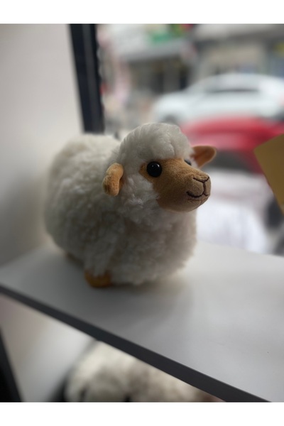 liss çarşı Peluş Koyun 25 cm Yumuşacık Doku Uyku Arkadaşı
