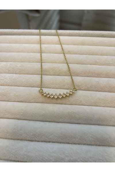 TAŞLI GOLD KOLYE