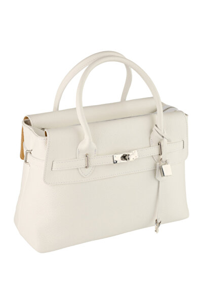 AZZURA Viena Bag, made of 100% white leather