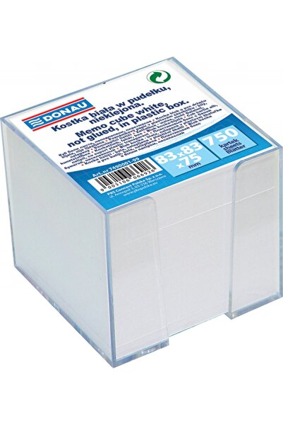 donau Cub Hartie με πλαστική βάση, 92x92x82 χιλιοστά, - Hartie χρώμα λευκό "