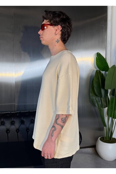 zaee Micro Texture Oversize T-Shirt