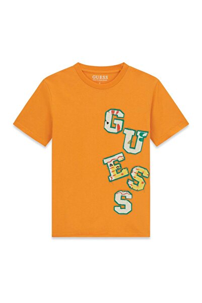 Guess Erkek Çocuk Turuncu Tshirt