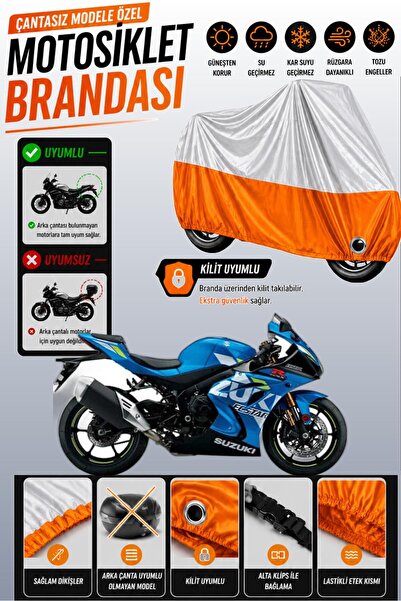 Cemku Twin غطاء محرك متوافق مع سوزوكي GSX-R 1000 باللون الرمادي من الأعلى وال...