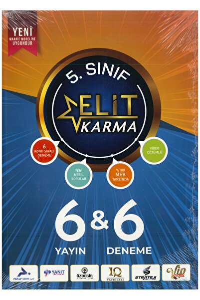 paraf yayınları 5. Sınıf Elit Karma 6 Yayın 6 Fasikül Deneme
