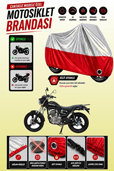 Cemku Twin Top Gray - Bottom Red Mondial Vulture I-E Compatible Engine Cover,...